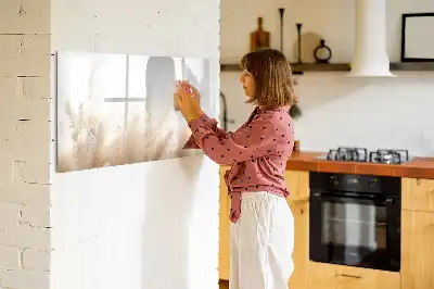 Magnetinė piešimo lenta Medžio rievių abstrakcija