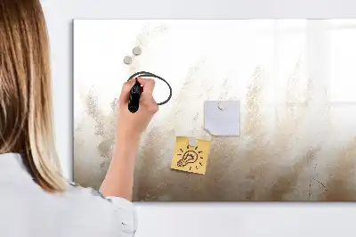 Magnetinė piešimo lenta Medžio rievių abstrakcija