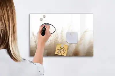 Magnetinė piešimo lenta Medžio rievių abstrakcija