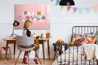 Magnetinė rašymo lenta su užrašu Mylėk save