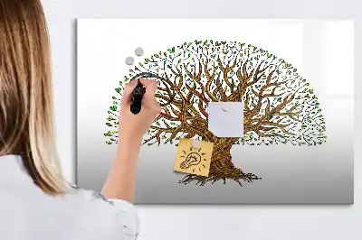 Magnetinė rašymo lenta Medžio šaknis