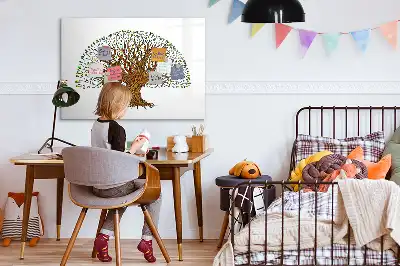 Magnetinė rašymo lenta Medžio šaknis