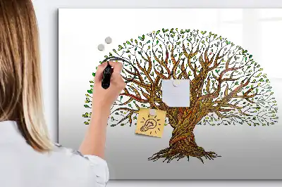 Magnetinė rašymo lenta Medžio šaknis