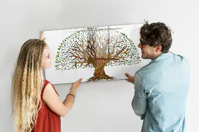 Magnetinė rašymo lenta Medžio šaknis