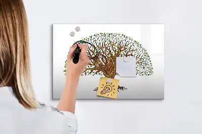 Magnetinė rašymo lenta Medžio šaknis