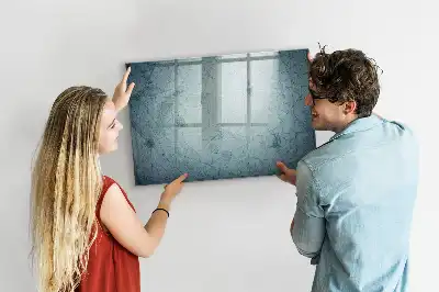 Magnetinė rašymo lenta su senovinio žemėlapio dizainu