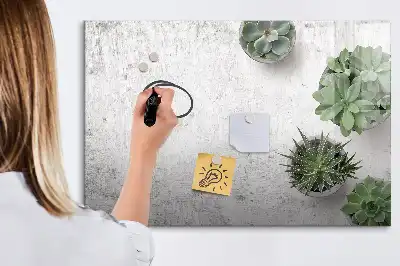 Magnetinė rašymo lenta dekoratyvinių augalų dizaino
