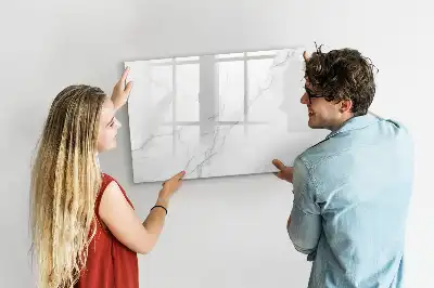 Magnetinė piešimo lenta dekoratyvinio marmuro rašto