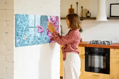 Magnetinė rašymo lenta pripučiami flamingai