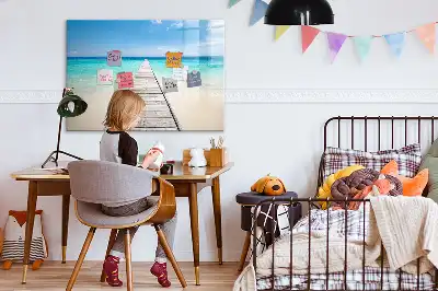 Magnetinė piešimo lenta tropinė sala