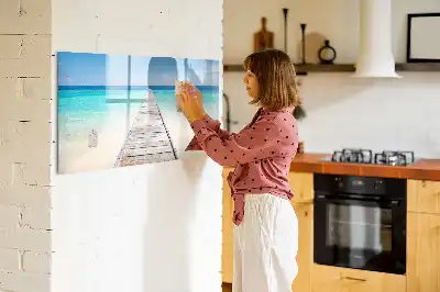 Magnetinė piešimo lenta tropinė sala