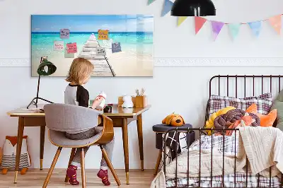 Magnetinė piešimo lenta tropinė sala