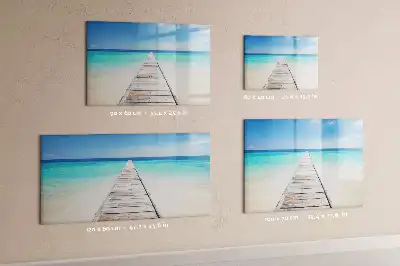 Magnetinė piešimo lenta tropinė sala