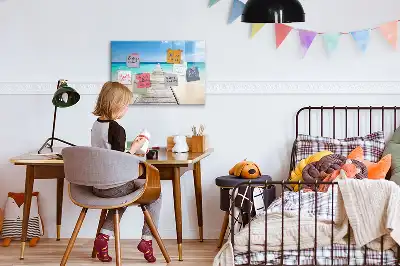 Magnetinė piešimo lenta tropinė sala