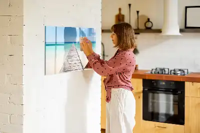 Magnetinė piešimo lenta tropinė sala