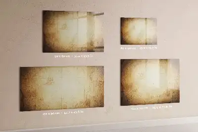 Magnetinė piešimo lenta senasis pasaulio žemėlapis