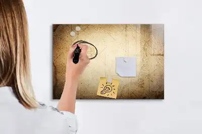 Magnetinė piešimo lenta senasis pasaulio žemėlapis