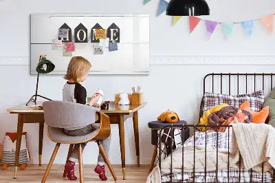 Magnetinė rašymo lenta namų tekstas