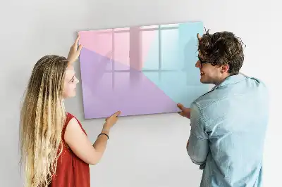 Magnetinė piešimo lenta pastelinio rašto