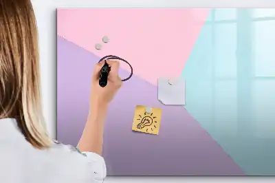 Magnetinė piešimo lenta pastelinio rašto