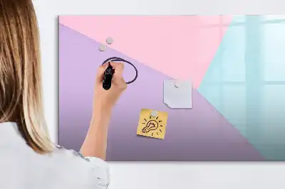 Magnetinė piešimo lenta pastelinio rašto