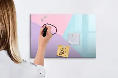 Magnetinė piešimo lenta pastelinio rašto