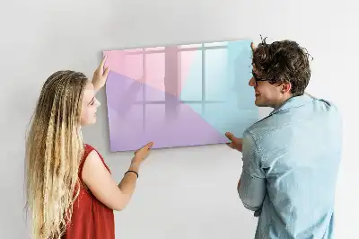 Magnetinė piešimo lenta pastelinio rašto