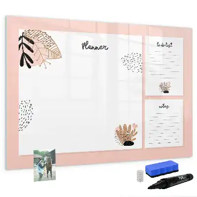 Magnetinė rašymo lenta planuoklio užrašams