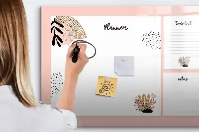 Magnetinė rašymo lenta planuoklio užrašams