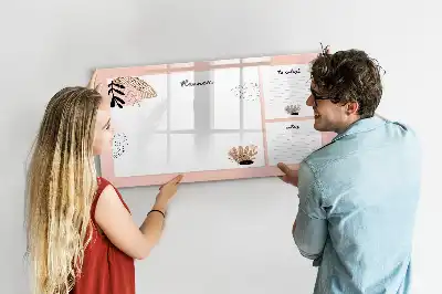Magnetinė rašymo lenta planuoklio užrašams