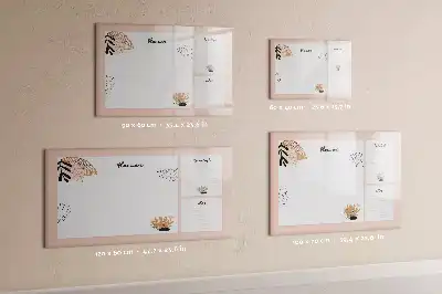 Magnetinė rašymo lenta planuoklio užrašams