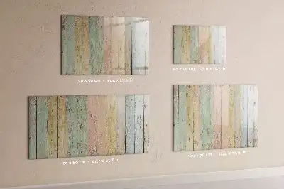 Magnetinė piešimo lenta Spalvingos lentos