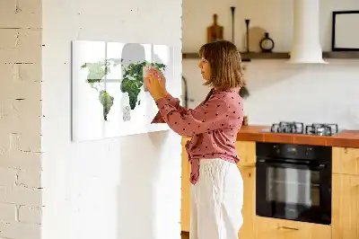 Magnetinė piešimo lenta eko pasaulio žemėlapio dizaino