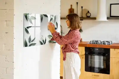 Magnetinė rašymo lenta su lapų rėmeliu
