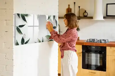Magnetinė rašymo lenta su lapų rėmeliu