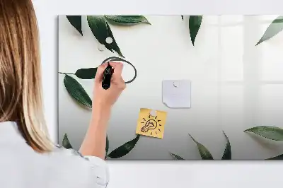 Magnetinė rašymo lenta su lapų rėmeliu