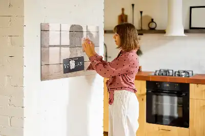 Magnetinė piešimo lenta su užrašu Tu gali