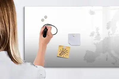 Magnetinė piešimo lenta su Europos žemėlapiu