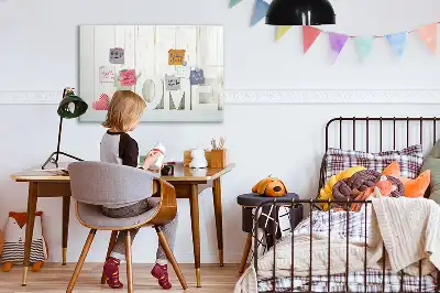 Magnetinė rašymo lenta namų tekstas