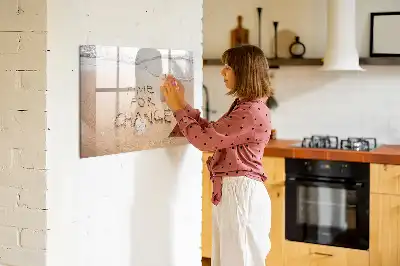 Magnetinė piešimo lenta su paplūdimio citatos motyvu