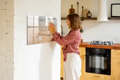 Magnetinė piešimo lenta su paplūdimio citatos motyvu