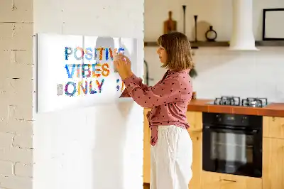 Magnetinė piešimo lenta su pozityvia citata
