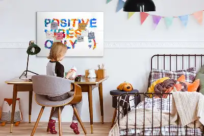 Magnetinė piešimo lenta su pozityvia citata