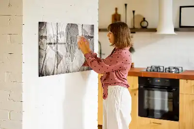Magnetinė rašymo lenta pasaulio žemėlapio raštas
