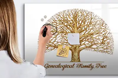 Magnetinė rašymo lenta Senas giminės medis