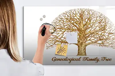 Magnetinė rašymo lenta Senas giminės medis
