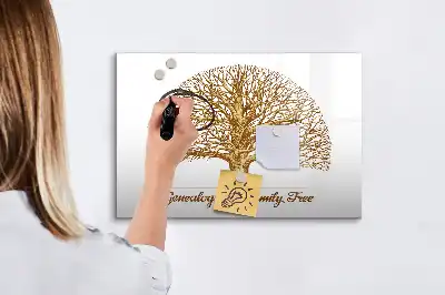 Magnetinė rašymo lenta Senas giminės medis