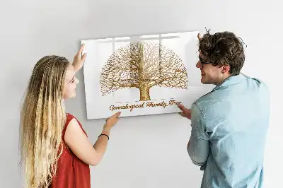 Magnetinė rašymo lenta Senas giminės medis