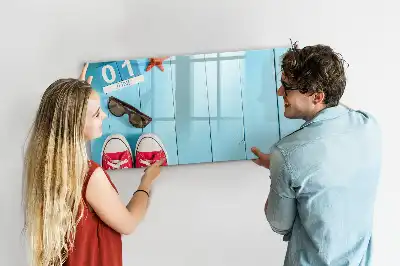 Magnetinė rašymo lenta pirma vasaros diena