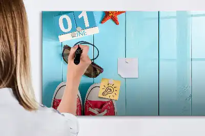 Magnetinė rašymo lenta pirma vasaros diena